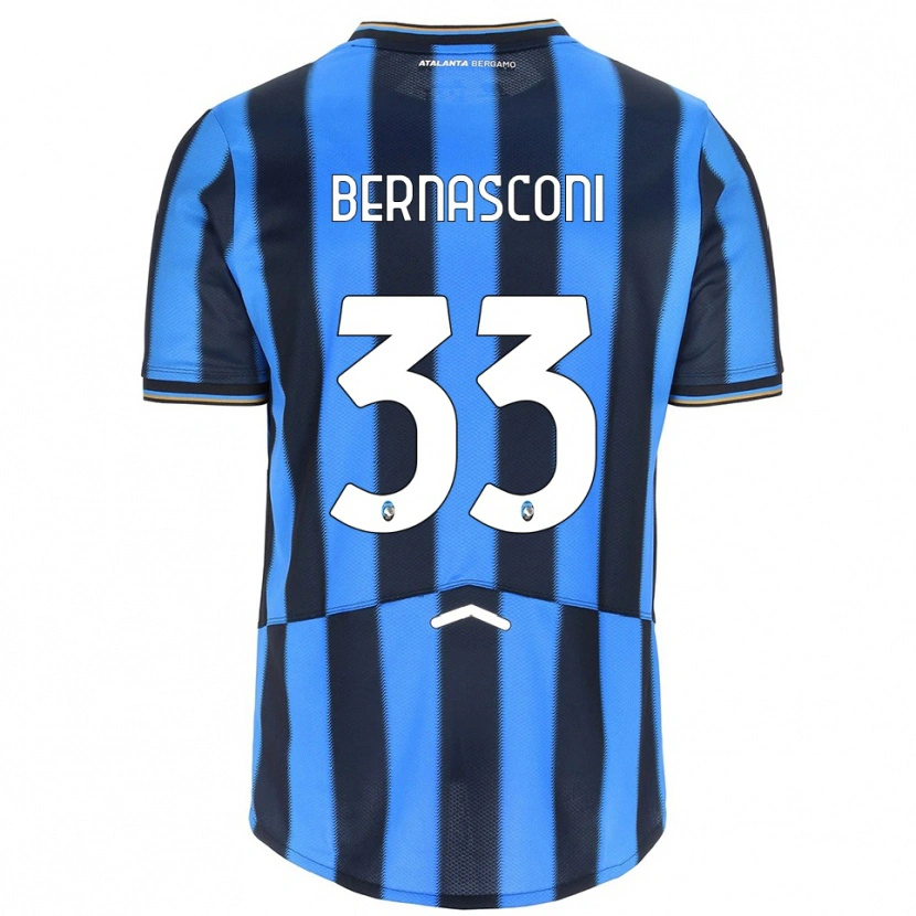 Danxen Women Lorenzo Bernasconi #33 Sky Blue Black Home Jersey 2025/26 T-Shirt
