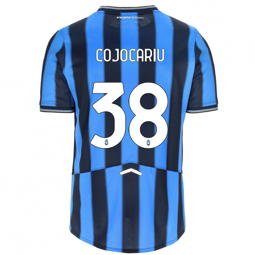 Danxen Women Raul Cojocariu #38 Sky Blue Black Home Jersey 2025/26 T-Shirt