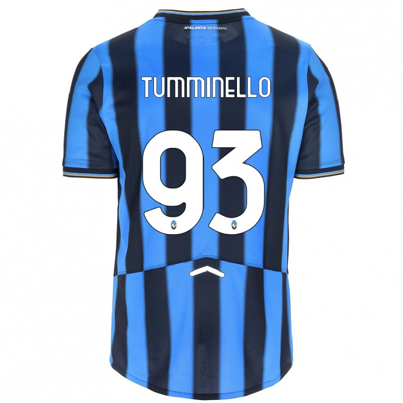 Danxen Women Marco Tumminello #93 Sky Blue Black Home Jersey 2025/26 T-Shirt