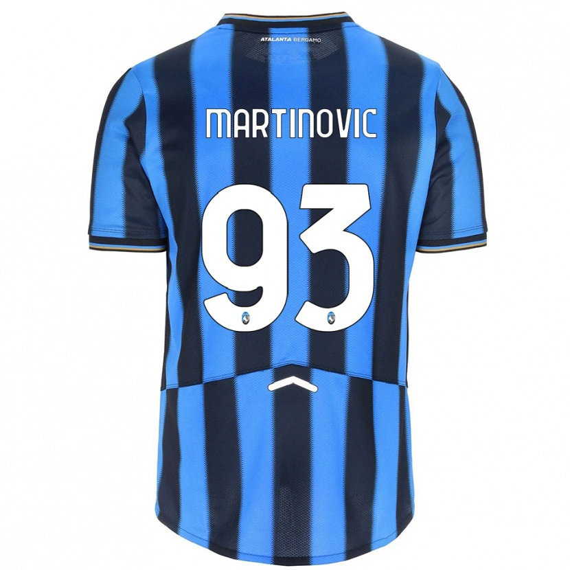 Danxen Women Melania Martinovic #93 Sky Blue Black Home Jersey 2025/26 T-Shirt