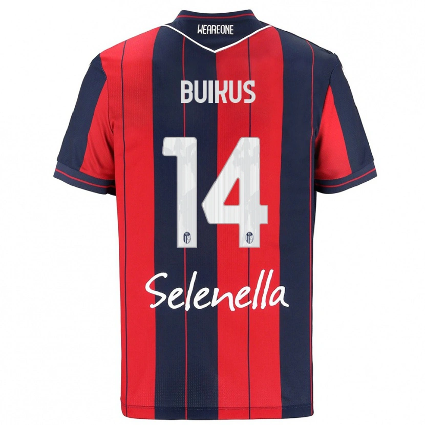 Danxen Women Adomas Buikus #14 Red Navy Home Jersey 2025/26 T-Shirt
