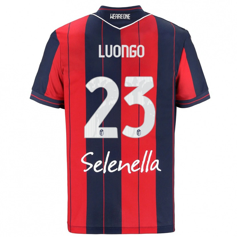 Danxen Women Francesco Luongo #23 Red Navy Home Jersey 2025/26 T-Shirt