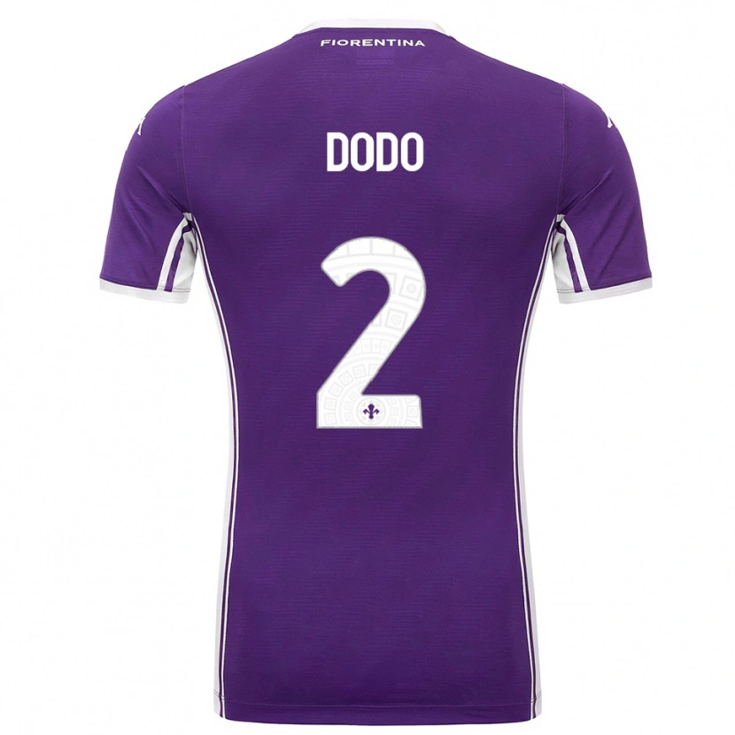 Danxen Women Dodô #2 Purple White Home Jersey 2025/26 T-Shirt