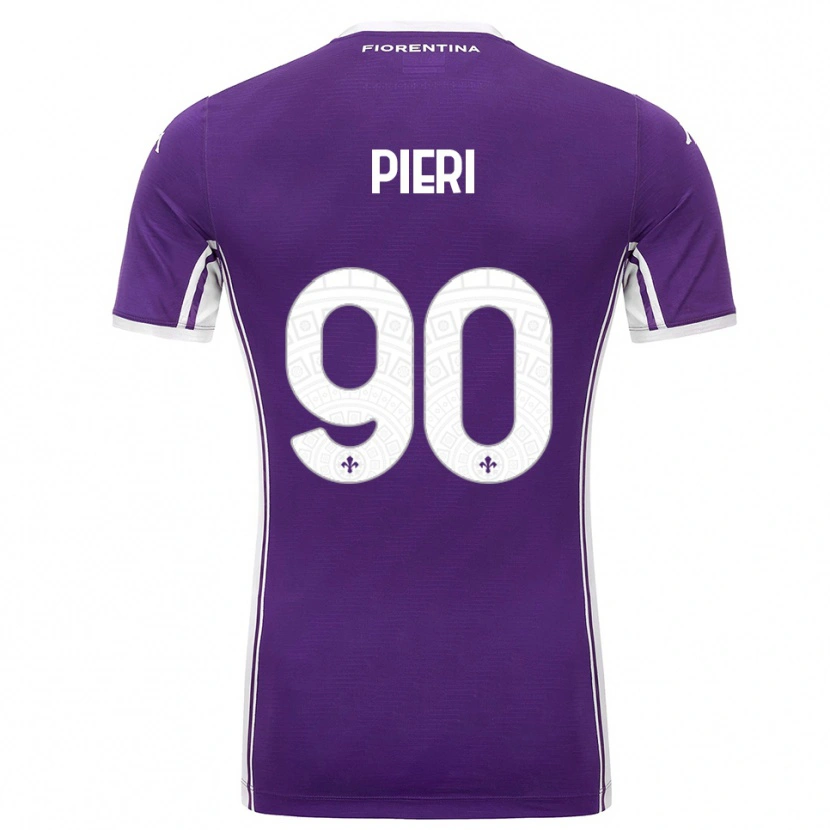 Danxen Women Arianna Pieri #90 Purple White Home Jersey 2025/26 T-Shirt