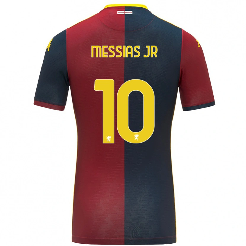 Danxen Women Junior Messias #10 Red Royal Blue Home Jersey 2025/26 T-Shirt