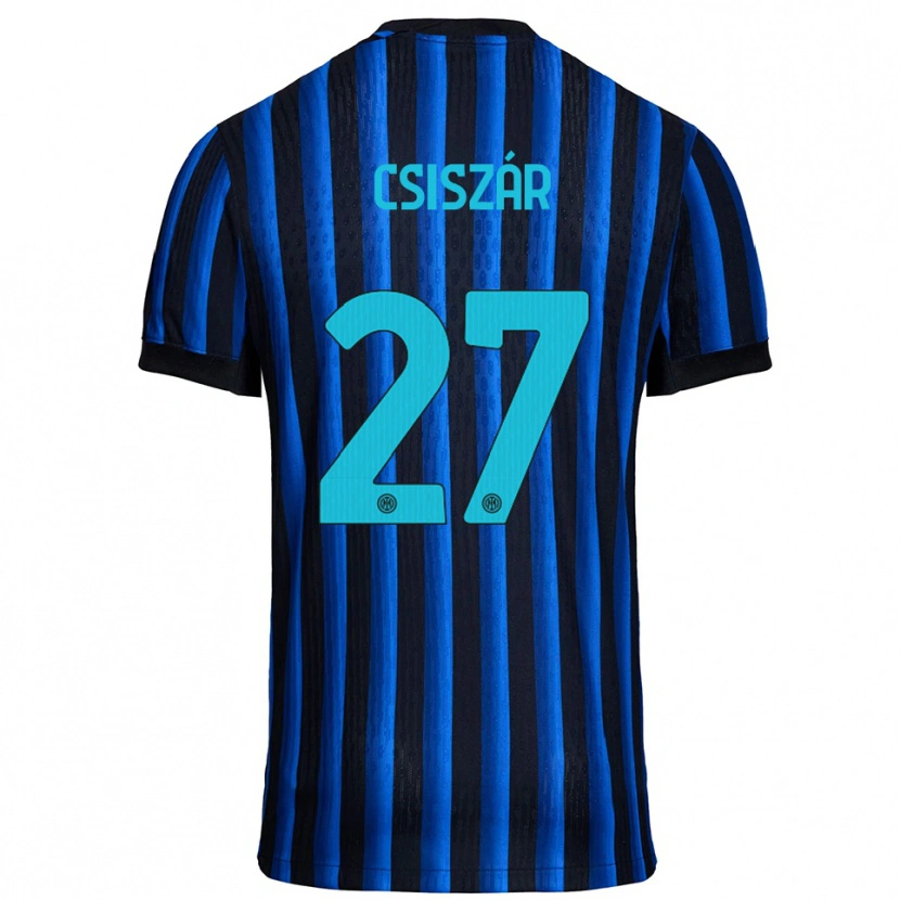 Danxen Women Henrietta Csiszár #27 Black Blue Home Jersey 2025/26 T-Shirt