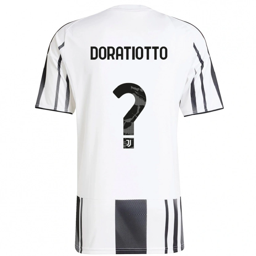 Danxen Women Giulio Doratiotto #0 White Black Home Jersey 2025/26 T-Shirt