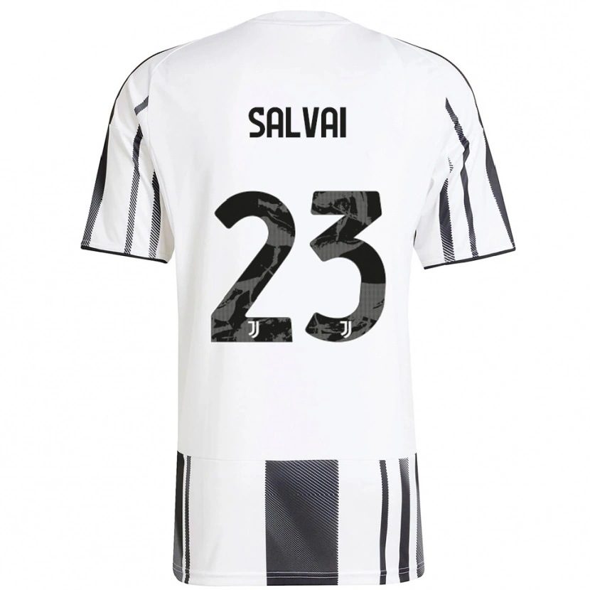 Danxen Women Cecilia Salvai #23 White Black Home Jersey 2025/26 T-Shirt