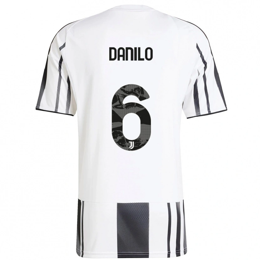 Danxen Women Danilo #6 White Black Home Jersey 2025/26 T-Shirt