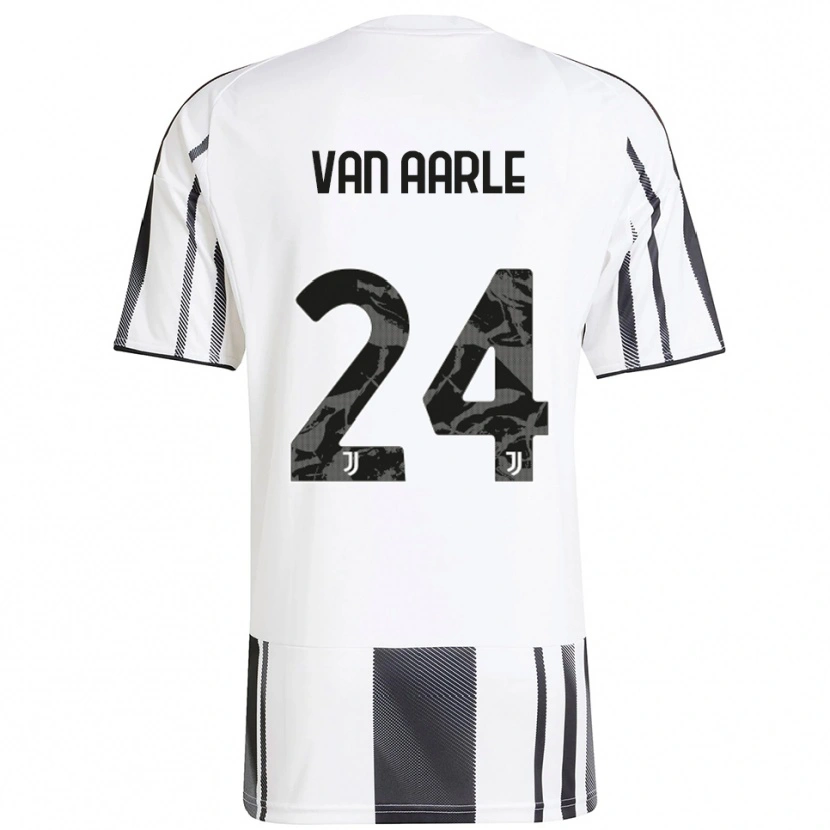 Danxen Women Shane Van Aarle #24 White Black Home Jersey 2025/26 T-Shirt