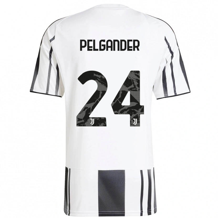 Danxen Women Elsa Pelgander #24 White Black Home Jersey 2025/26 T-Shirt