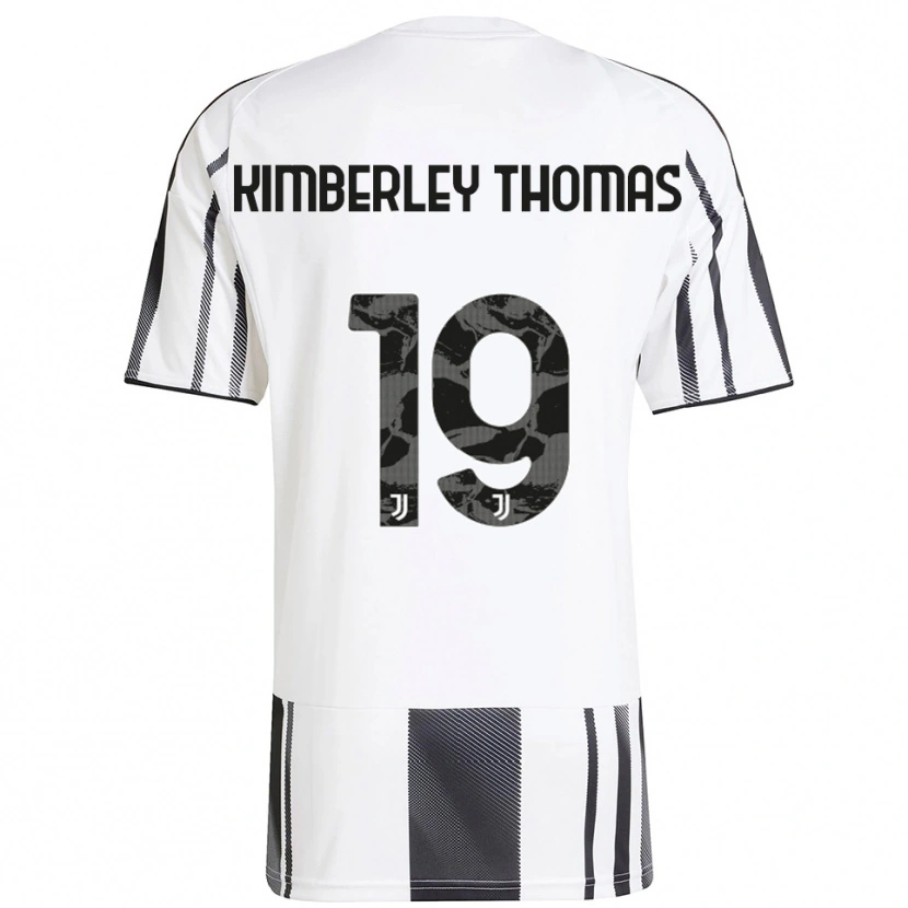 Danxen Women Lindsey Kimberley Thomas #19 White Black Home Jersey 2025/26 T-Shirt