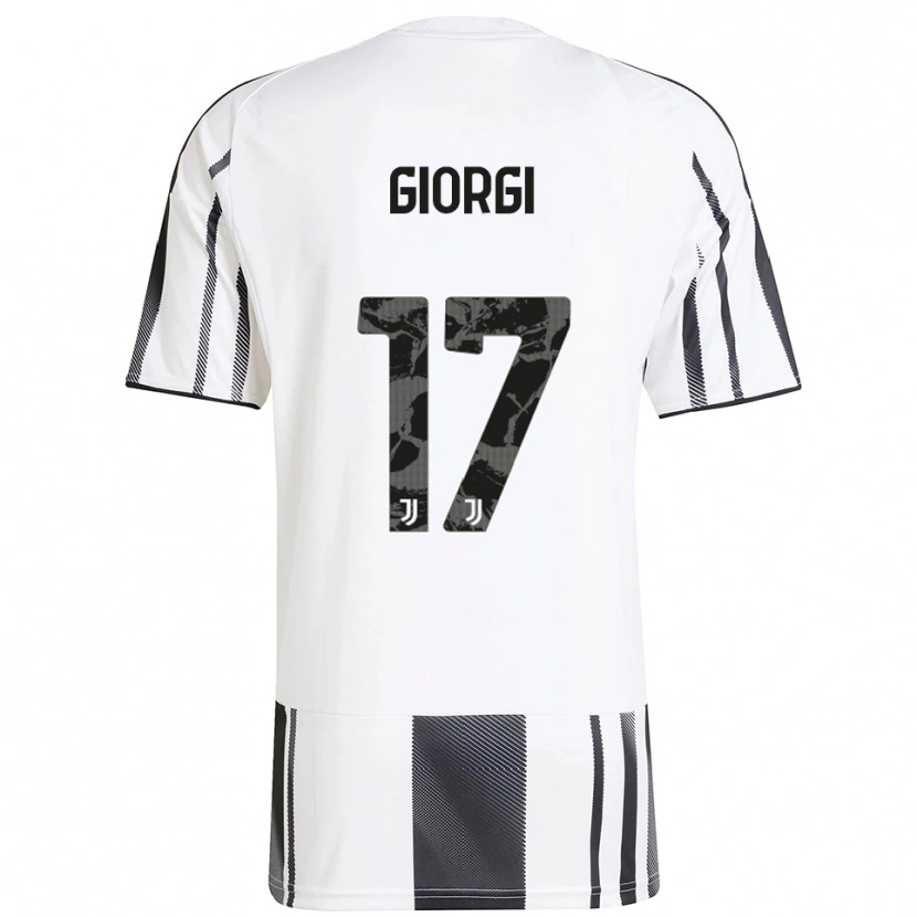 Danxen Women Lorenzo Giorgi #17 White Black Home Jersey 2025/26 T-Shirt