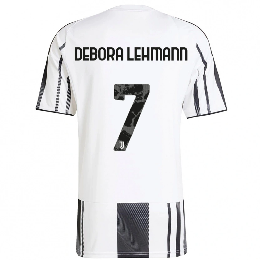 Danxen Women Alisha Debora Lehmann #7 White Black Home Jersey 2025/26 T-Shirt