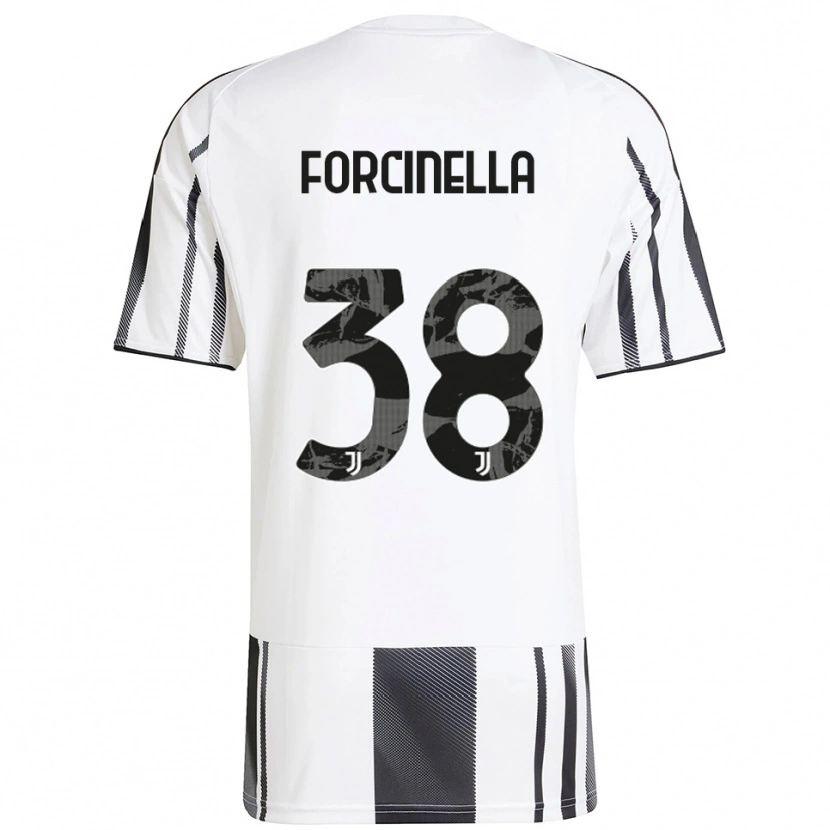 Danxen Women Camilla Forcinella #38 White Black Home Jersey 2025/26 T-Shirt