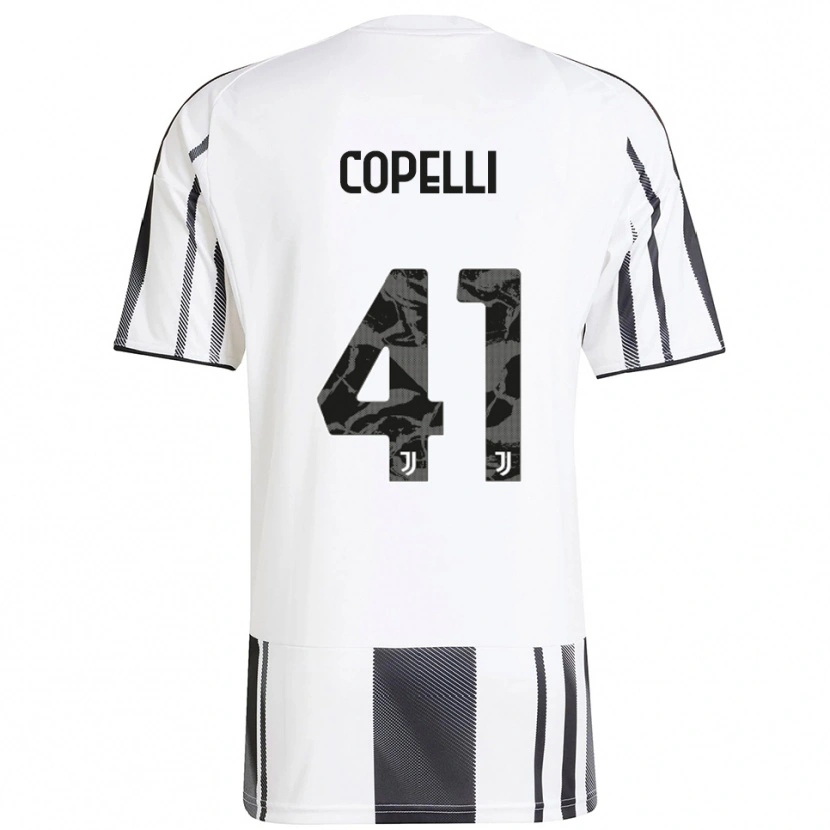 Danxen Women Anna Copelli #41 White Black Home Jersey 2025/26 T-Shirt
