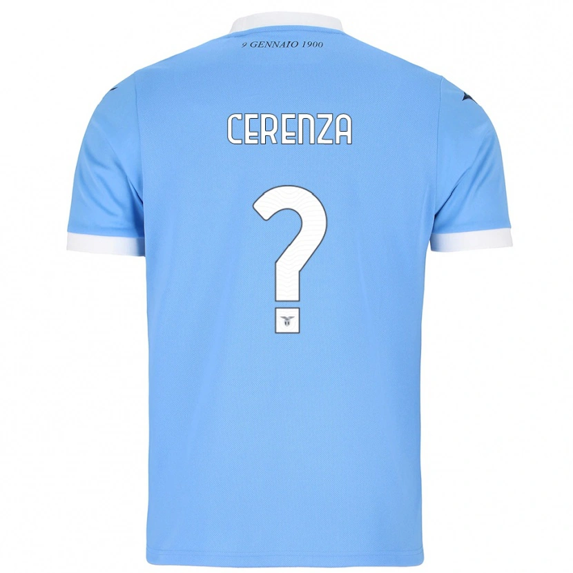 Danxen Women Francesco Cerenza #0 Sky Blue White Home Jersey 2025/26 T-Shirt