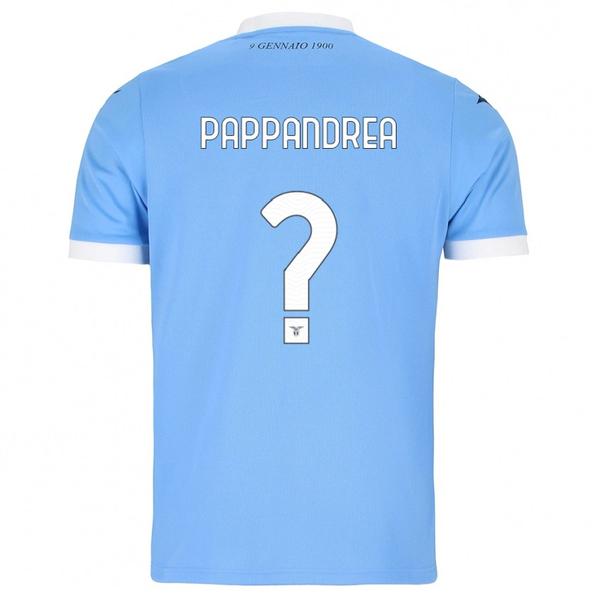 Danxen Women Filippo Pappandrea #0 Sky Blue White Home Jersey 2025/26 T-Shirt