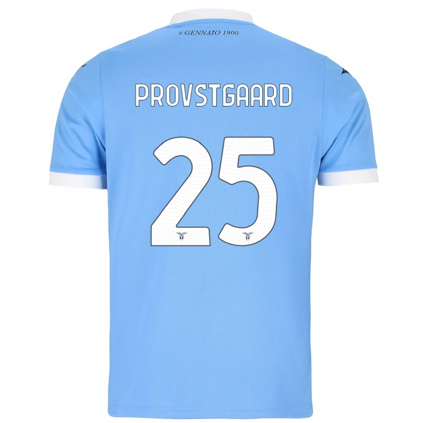 Danxen Women Oliver Provstgaard #25 Sky Blue White Home Jersey 2025/26 T-Shirt