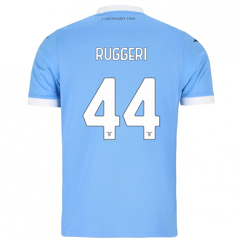 Danxen Women Fabio Andrea Ruggeri #44 Sky Blue White Home Jersey 2025/26 T-Shirt