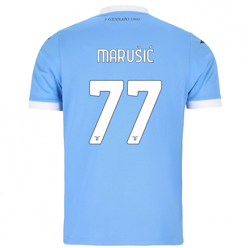 Danxen Women Adam Marusic #77 Sky Blue White Home Jersey 2025/26 T-Shirt