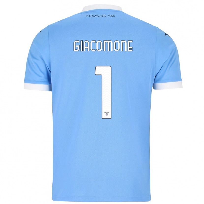 Danxen Women Giacomo Giacomone #1 Sky Blue White Home Jersey 2025/26 T-Shirt