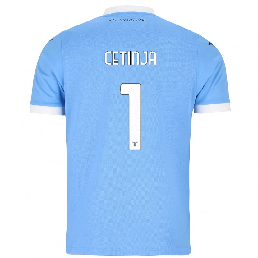 Danxen Women Sara Cetinja #1 Sky Blue White Home Jersey 2025/26 T-Shirt