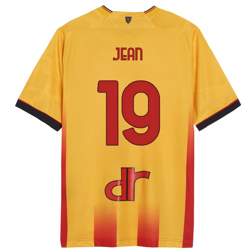 Danxen Women Gaby Jean #19 Yellow Orange Home Jersey 2025/26 T-Shirt