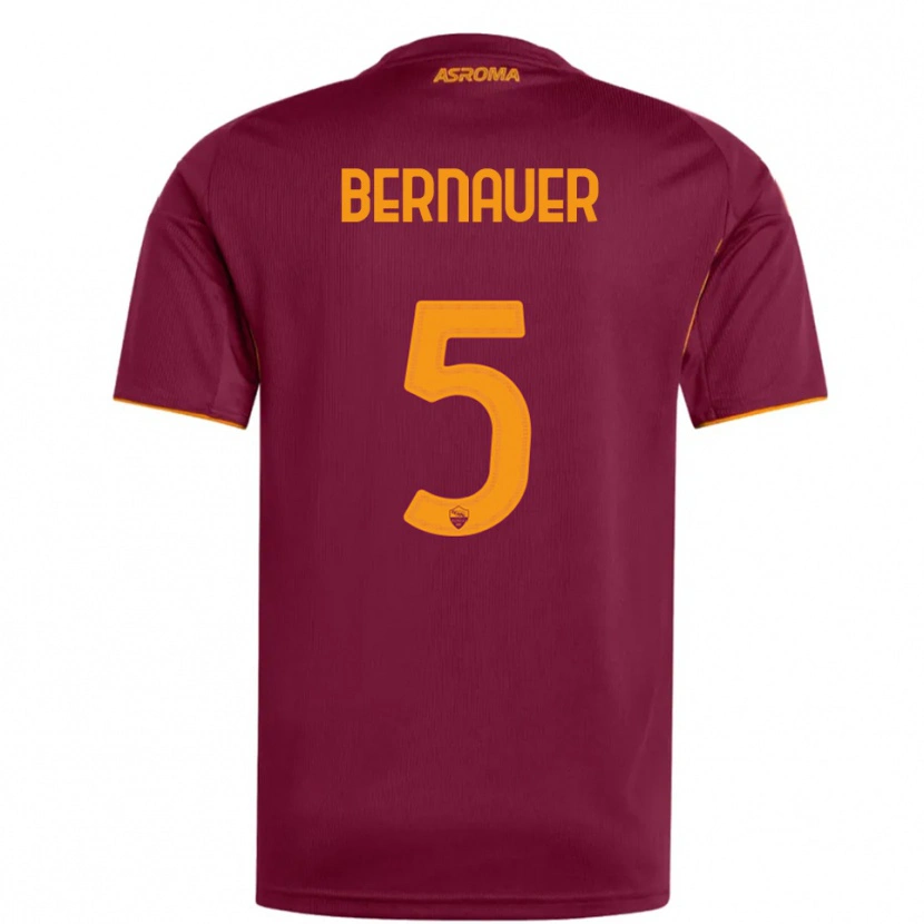 Danxen Women Vanessa Bernauer #5 Burgundy Orange Home Jersey 2025/26 T-Shirt