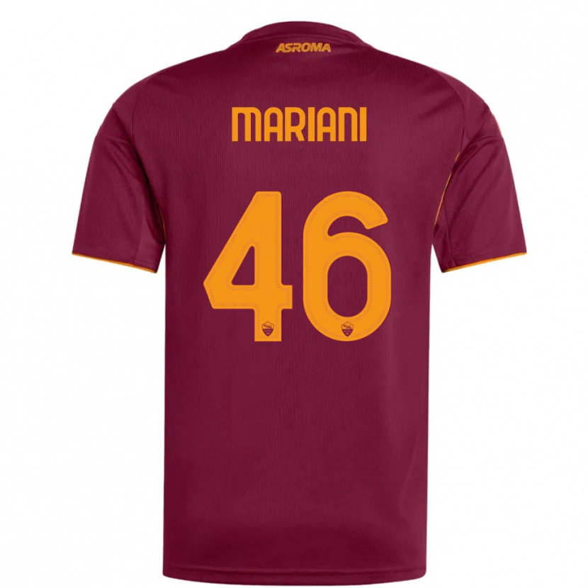 Danxen Women Christian Mariani #46 Burgundy Orange Home Jersey 2025/26 T-Shirt