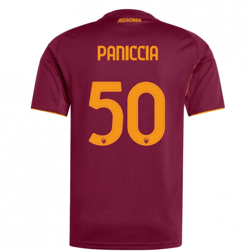 Danxen Women Martina Paniccia #50 Burgundy Orange Home Jersey 2025/26 T-Shirt