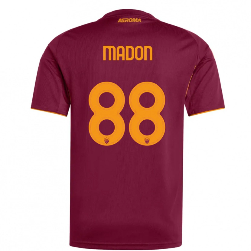 Danxen Women Maja Madon #88 Burgundy Orange Home Jersey 2025/26 T-Shirt