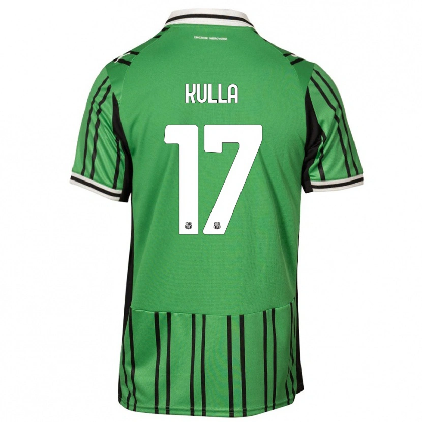 Danxen Women Gabriel Kulla #17 Green Black Home Jersey 2025/26 T-Shirt