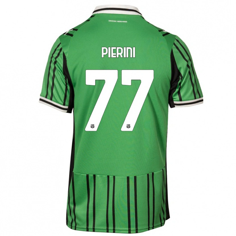 Danxen Women Nicholas Pierini #77 Green Black Home Jersey 2025/26 T-Shirt