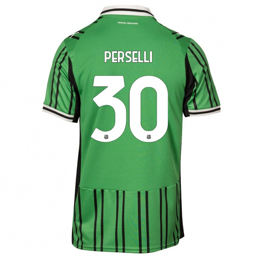 Danxen Women Manuela Perselli #30 Green Black Home Jersey 2025/26 T-Shirt