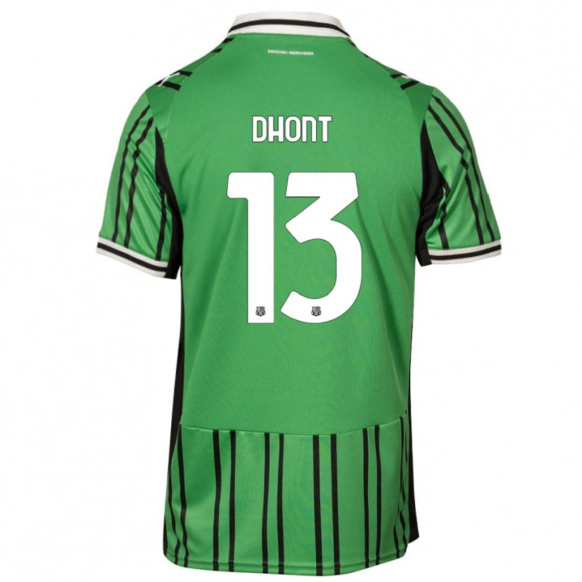 Danxen Women Elena Dhont #13 Green Black Home Jersey 2025/26 T-Shirt