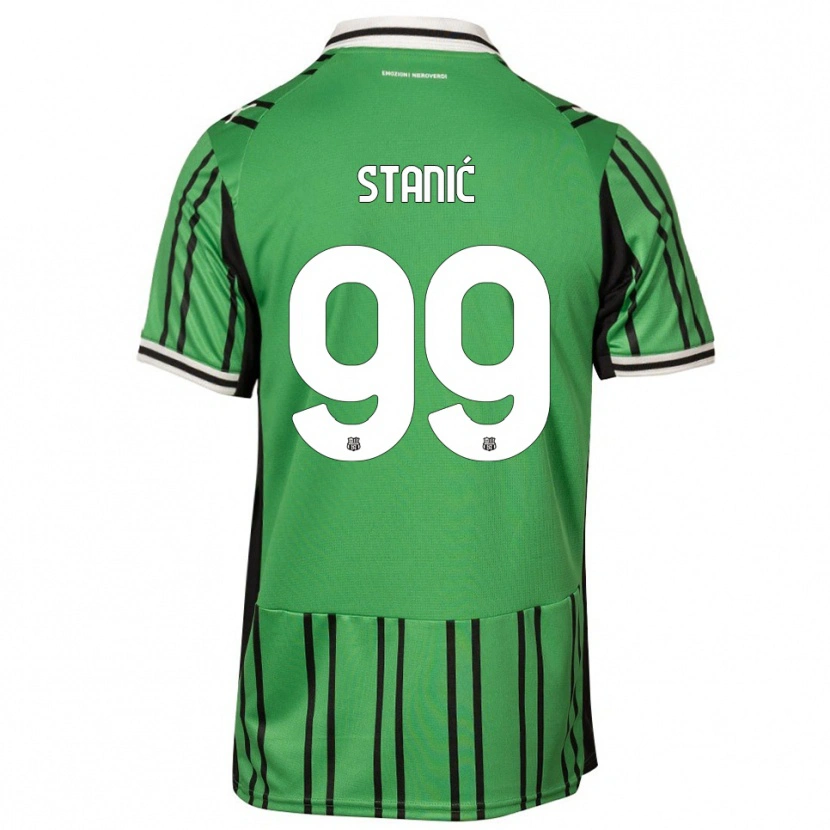 Danxen Women Paulina Stanić #99 Green Black Home Jersey 2025/26 T-Shirt
