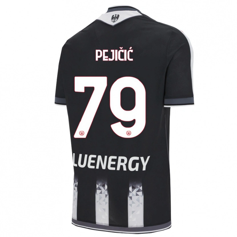 Danxen Women David Pejičić #79 Black White Home Jersey 2025/26 T-Shirt
