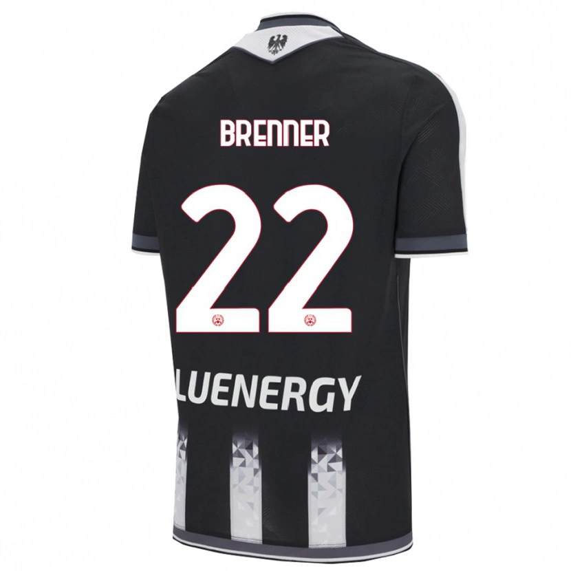 Danxen Women Brenner #22 Black White Home Jersey 2025/26 T-Shirt