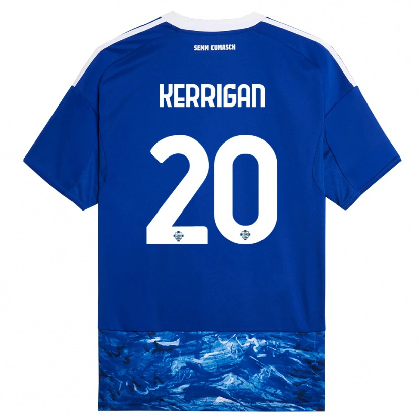 Danxen Women Liam Kerrigan #20 Blue White Home Jersey 2025/26 T-Shirt