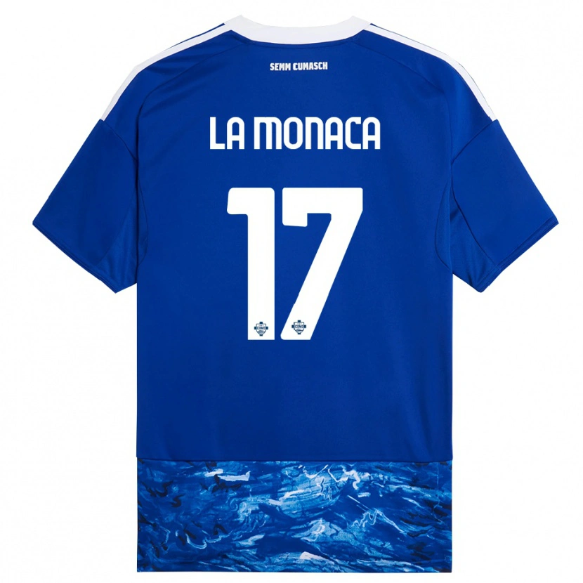 Danxen Women Michael La Monaca #17 Blue White Home Jersey 2025/26 T-Shirt