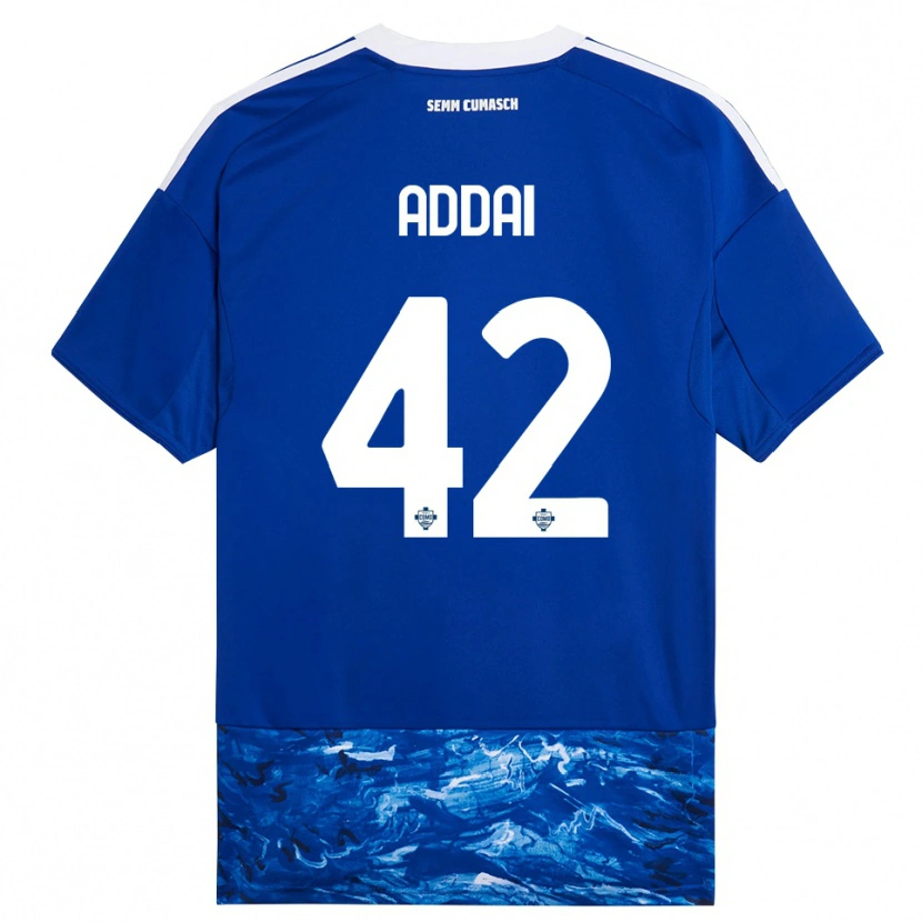 Danxen Women Jayden Addai #42 Blue White Home Jersey 2025/26 T-Shirt