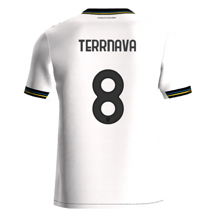 Danxen Women Dren Terrnava #8 White Black Home Jersey 2025/26 T-Shirt