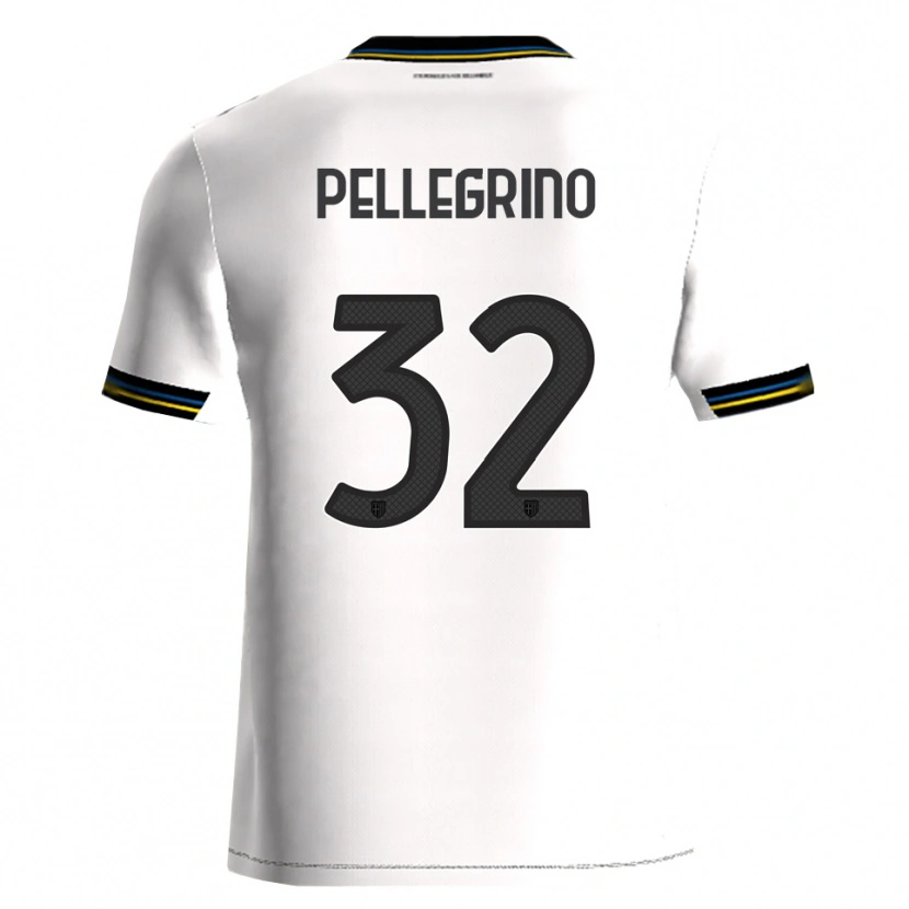 Danxen Women Mateo Pellegrino #32 White Black Home Jersey 2025/26 T-Shirt