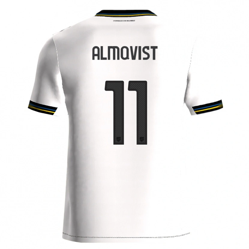 Danxen Women Pontus Almqvist #11 White Black Home Jersey 2025/26 T-Shirt