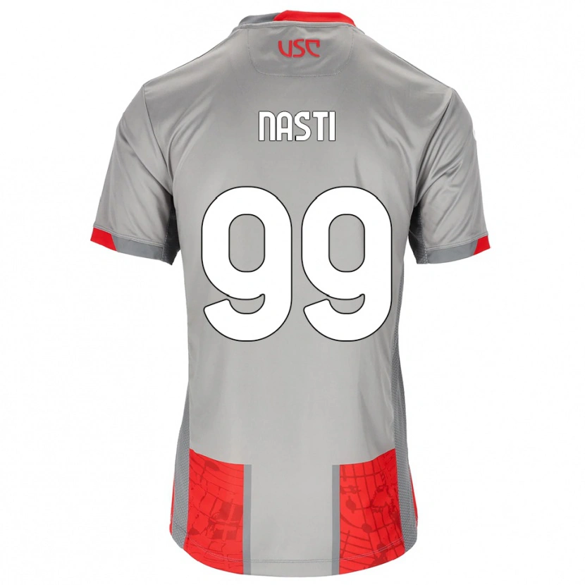 Danxen Women Marco Nasti #99 Red Gray Home Jersey 2025/26 T-Shirt