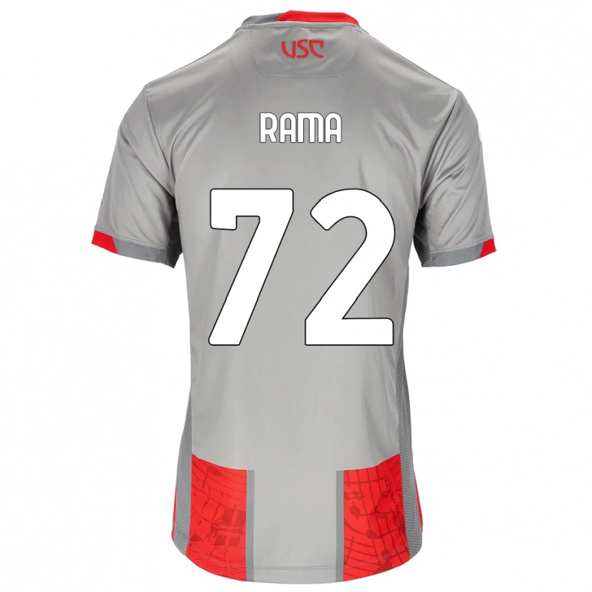 Danxen Women Alex Rama #72 Red Gray Home Jersey 2025/26 T-Shirt