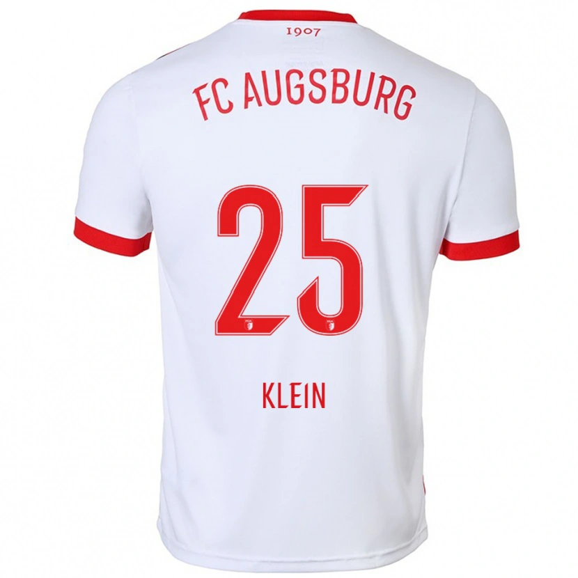 Danxen Women Daniel Klein #25 White Red Home Jersey 2025/26 T-Shirt