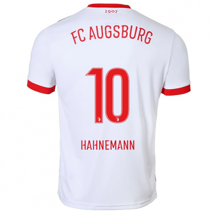 Danxen Women Jamy Hahnemann #10 White Red Home Jersey 2025/26 T-Shirt