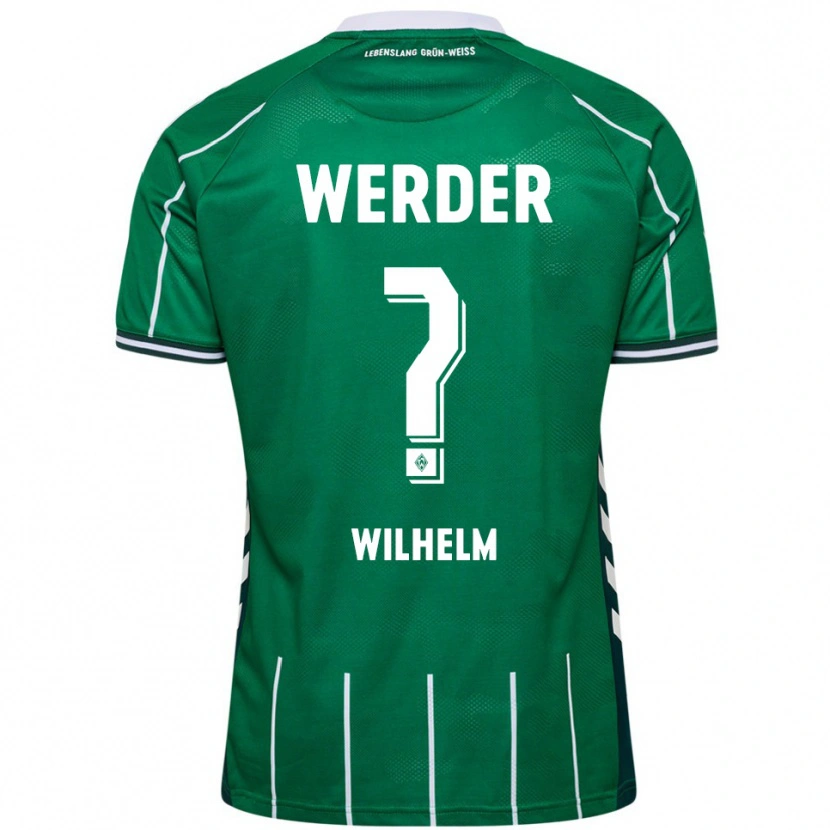 Danxen Women Gabriel Wilhelm #0 Green White Home Jersey 2025/26 T-Shirt